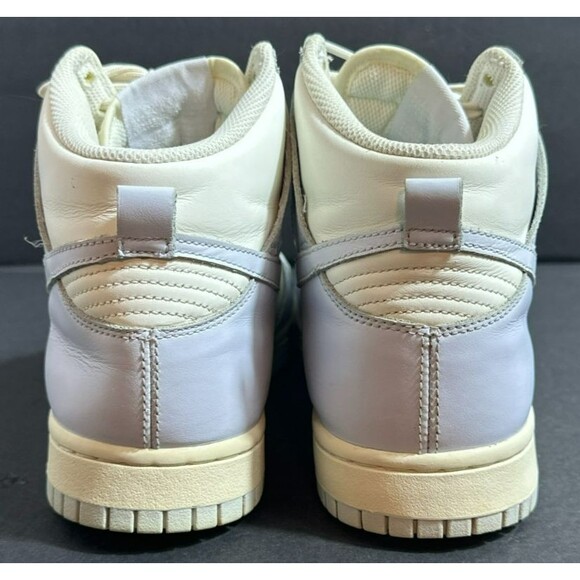 Nike Dunk High "Football Grey", Sail, & Pale Ivory Sneakers Women's Size 8 - Picture 4 of 9